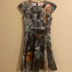 Ted Baker Multicolor Cocktail Dress